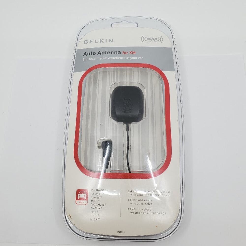 Belkin 20 Foot Magnetic Antenna for all XM Satellite Radio Receivers F5X004. New